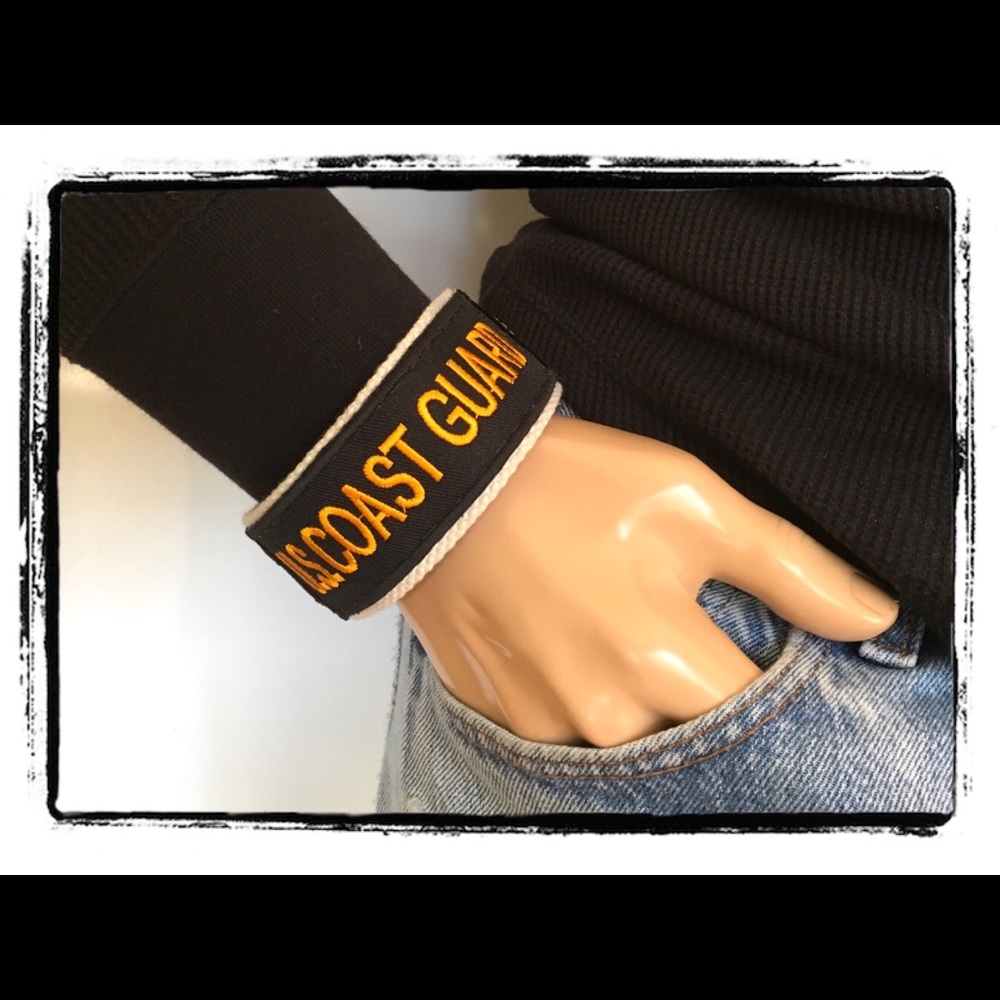 🇺🇸 US COAST GUARD BRACELET CUFF 🇺🇸